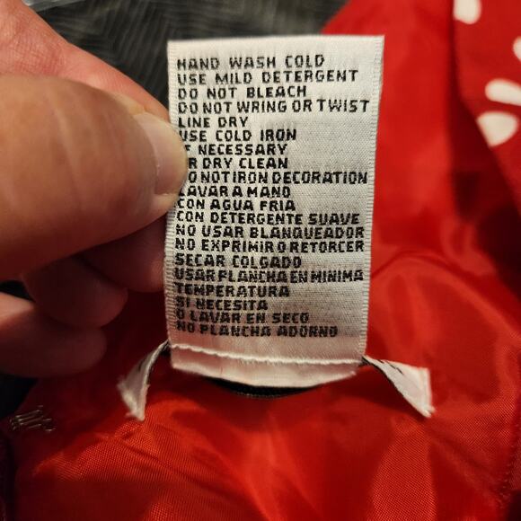 MADISON LEIGH Red White Polka Dot Rockabilly Knee Length Dress Womens 8P FLAWED - Picture 5 of 11